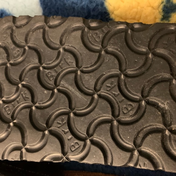 Birkenstock Madrid black slides sandals woman’s 9 men’s 7 - Picture 9 of 11